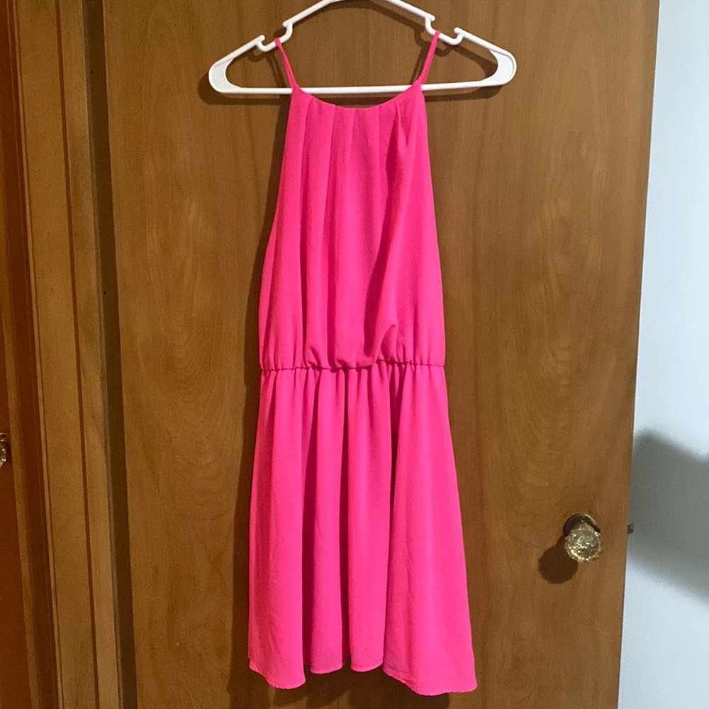 Pink dress